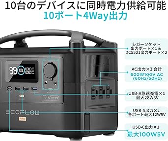 EFDELTA_ECOFLOW RIVER Proポータブル電源_商品説明画像_02